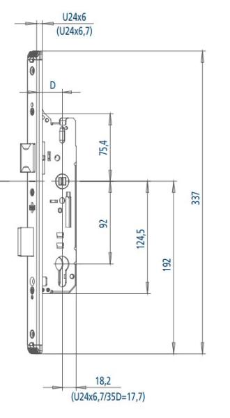 RR-Schloss Multisafe Nr.803 (8/45/92)